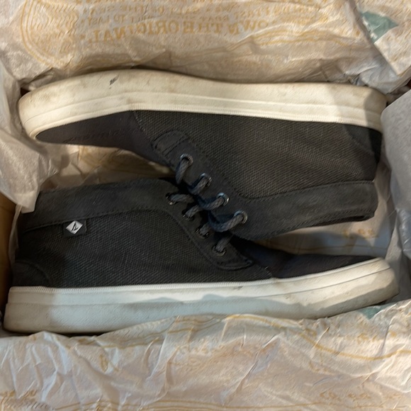 Sperry Crest Knoll Canvas Grey Sneaker - Picture 6 of 8
